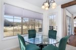 Dining Area with another gorgeous view of the Apple Valley Golf Course.